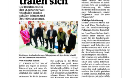 Schulen & Betriebe trafen sich