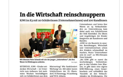 In die Wirtschaft reinschnuppern