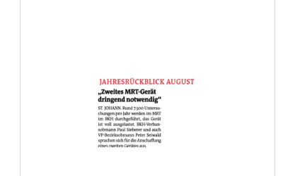Jahresrückblick August
