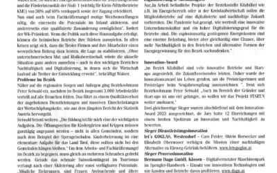Herausforderungen – unsichere Vorhersage – positive Stimmung
