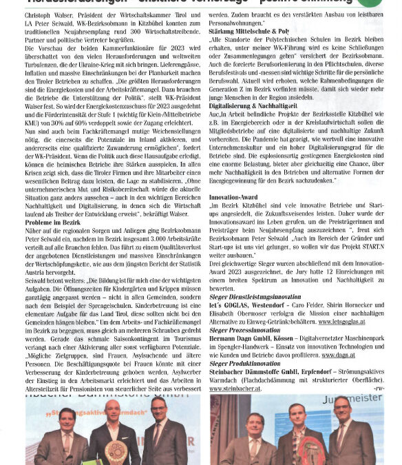 Herausforderungen – unsichere Vorhersage – positive Stimmung