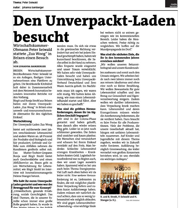 Den Unverpackten-Laden besucht