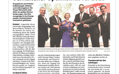 Verhaltener Optimismus für 2023