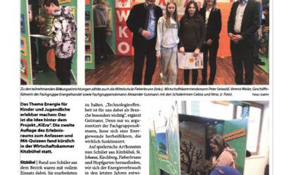 Schulstunde zum Thema Energie