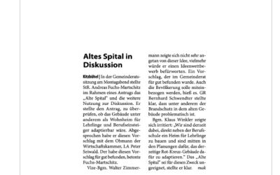 Altes Spital in Diskussion