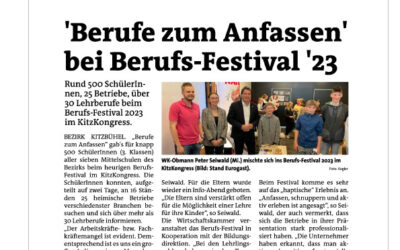 ‚Berufe zum Anfassen‘ bei Berufs-Festival ’23
