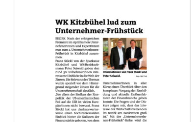 WK Kitzbühel lud zum Unternehmer-Frühstück