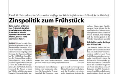 Zinspolitik zum Frühstück