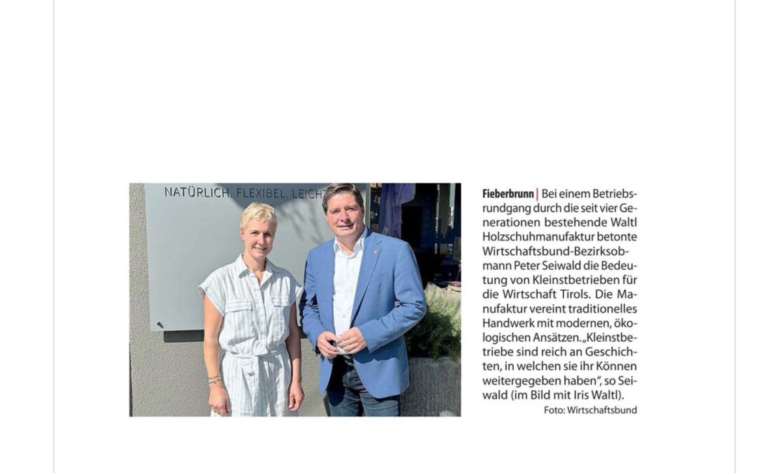 Betriebsrundgang Holzschumanufaktur Waltl