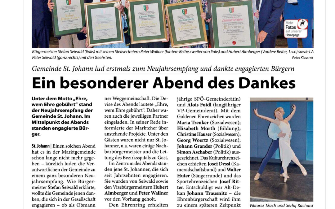 Ein besonderer Abend des Dankes