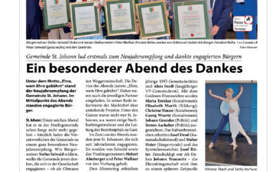 Ein besonderer Abend des Dankes