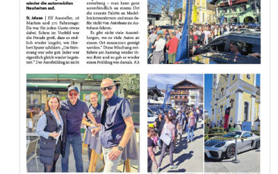 Da wurde so einiges aufgefahren