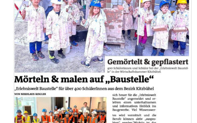 Mörteln & malen auf „Baustelle“