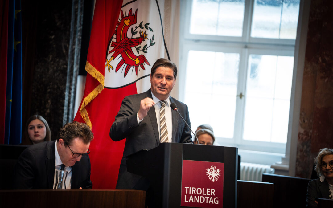 LAbg. Peter Seiwald hält Generalrede zum Doppelbudget 2026/2027